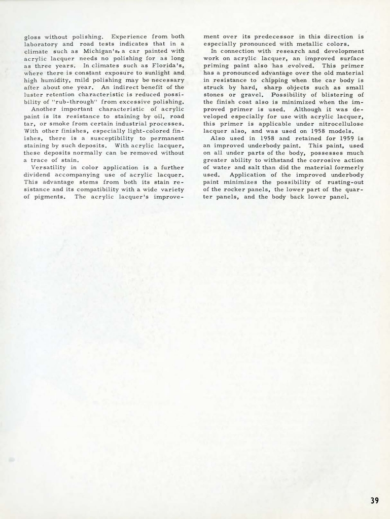 1959 Chevrolet Engineering Features Booklet Page 25